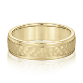 Bold Men's 5mm-8mm Classic Gold Band Elegant
