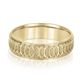 5mm-8mm Standard Weight Men's Gold Band