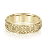 5mm-8mm Standard Weight Men's Gold Band