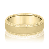 5mm-8mm Standard Weight Men's Gold Band