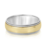 5mm-8mm Standard Weight Men's Gold Band