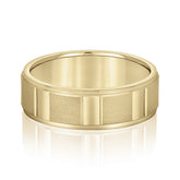 5mm-8mm Standard Weight Men's Gold Band