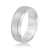 5mm-8mm Standard Weight Men's Gold Band