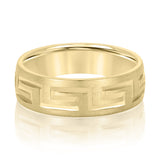 5mm-8mm Standard Weight Men's Gold Band