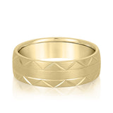 5mm-8mm Standard Weight Men's Gold Band