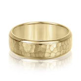 Slim Men's 5mm-8mm Classic Gold Band Classic Stacking