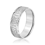 Slim Men's 5mm-8mm Classic Gold Band Graceful