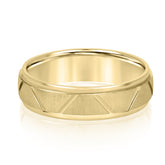 5mm-8mm Standard Weight Men's Gold Band