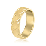 5mm-8mm Standard Weight Men's Gold Band