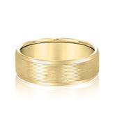 5mm-8mm Standard Weight Men's Gold Band