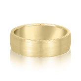 5mm-8mm Standard Weight Men's Gold Band
