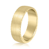 5mm-8mm Standard Weight Men's Gold Band