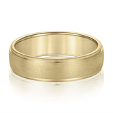 5mm-8mm Standard Weight Men's Gold Band