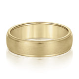 5mm-8mm Standard Weight Men's Gold Band