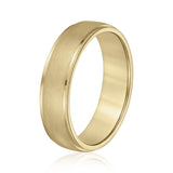 5mm-8mm Standard Weight Men's Gold Band