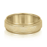 5mm-8mm Standard Weight Men's Gold Band