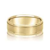 5mm-8mm Standard Weight Men's Gold Band