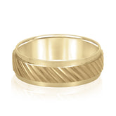 5mm-8mm Standard Weight Men's Gold Band