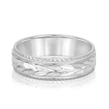 5mm-8mm Standard Weight Men's Gold Band