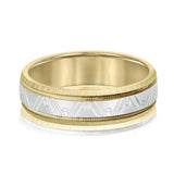 5mm-8mm Standard Weight Men's Gold Band