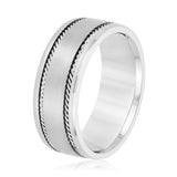 8mm Heavy Weight Men's Gold Band