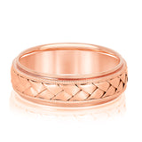 7mm Heavy Weight Men's Gold Band