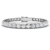 8.67ct Natural Diamond Bracelet in 18K White Gold