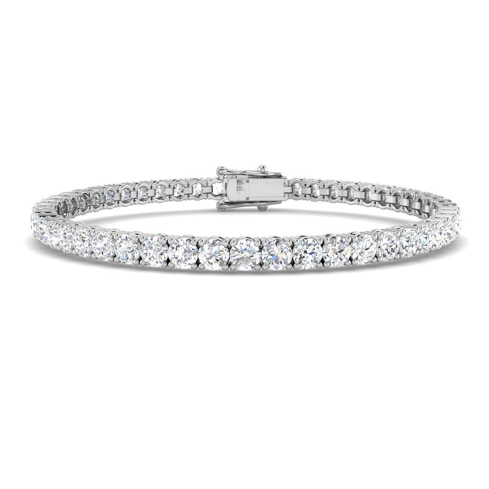 8.02ct Diamond Bracelet in Platinum