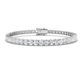 8.02ct Diamond Bracelet in 9K White Gold