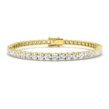 8.02ct Diamond Bracelet in 9K Yellow Gold