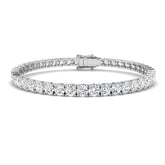 10.02ct Diamond Bracelet in 9K White Gold