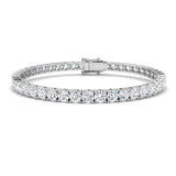 10.7ct Diamond Bracelet in 9K White Gold