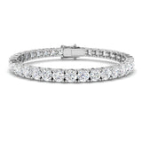 17.42ct Lab Grown Diamond Bracelet in 9K White Gold