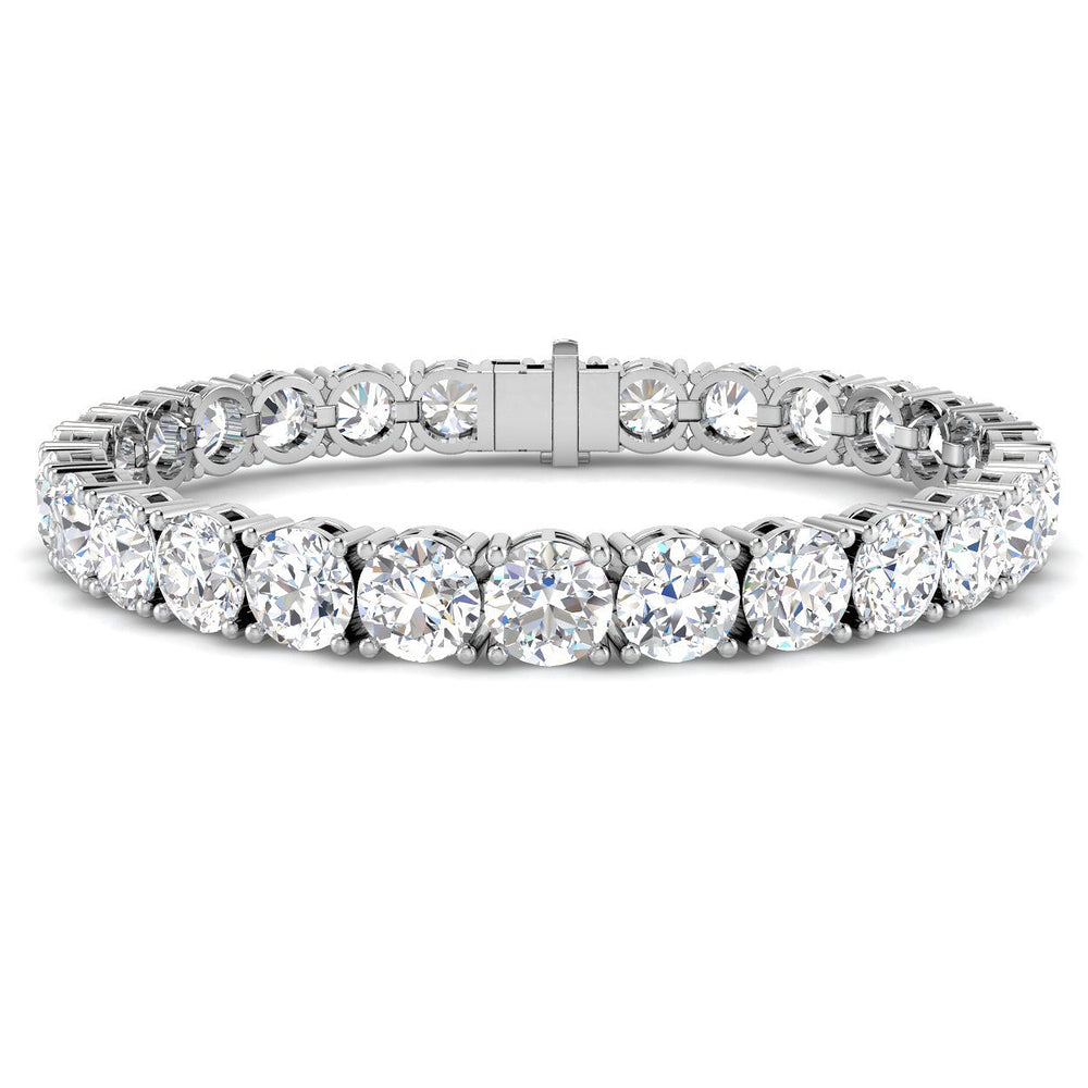 Lab grown diamond tennis bracelet
