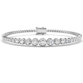 1.76ct Lab Grown Diamond Bracelet in 9K White Gold
