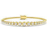 1.76ct Lab Grown Diamond Bracelet in 9K Yellow Gold