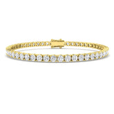 6.99ct Diamond Bracelet in 9K Yellow Gold