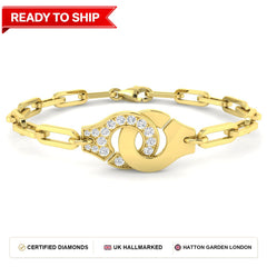 Lab grown diamond tennis bracelet