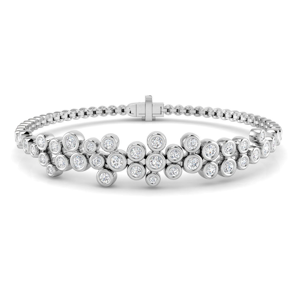 1.48ct Diamond Bracelet in 9K White Gold