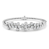 1.48ct Diamond Bracelet in 9K White Gold