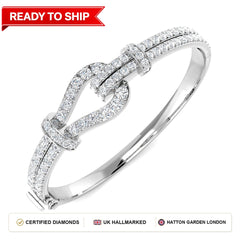 Lab grown diamond tennis bracelet