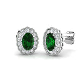 "Trury Emerald Gold Diamond Earrings | 1ct to 1.5ct Luxury Jewelry"
