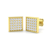 Elegant Gold Diamond Earrings - Tubby 0.5ct Luxury Jewelry