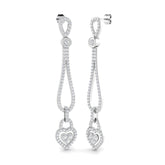 Graceful Diamond Earring 2.25 ct Platinum, 9ct, 18ct White, Yellow & Rose Gold | Handcrafted Fine Jewellery-12