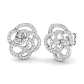 Storm 0.5ct Fancy Gold Diamond Earrings - Luxurious Elegance