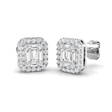 Arabella Diamond Earring 0.5 ct Platinum, 9ct, 18ct White, Yellow & Rose Gold | Handcrafted Fine Jewellery-12