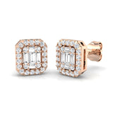 Arabella Diamond Earring 0.5 ct Platinum, 9ct, 18ct White, Yellow & Rose Gold | Handcrafted Fine Jewellery-10
