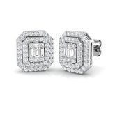 Isadora Diamond Earring 0.75 ct Platinum, 9ct, 18ct White, Yellow & Rose Gold | Handcrafted Fine Jewellery-12