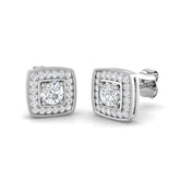 Imogen Diamond Earring 0.33 ct Platinum, 9ct, 18ct White, Yellow & Rose Gold | Handcrafted Fine Jewellery-12