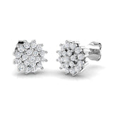 Helena Diamond Earring 0.5 ct Platinum, 9ct, 18ct White, Yellow & Rose Gold | Handcrafted Fine Jewellery-3